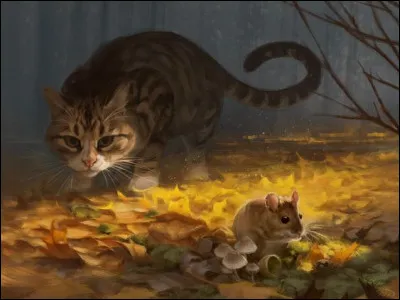 À la chasse, quelle est la différence entre le lapin et la souris ?