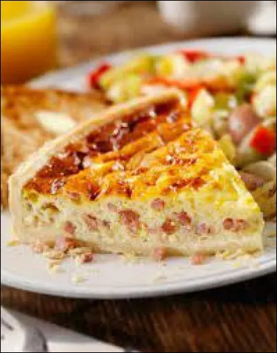 Lequel de ces ingrédients se trouve dans la recette traditionnelle de la quiche lorraine ?