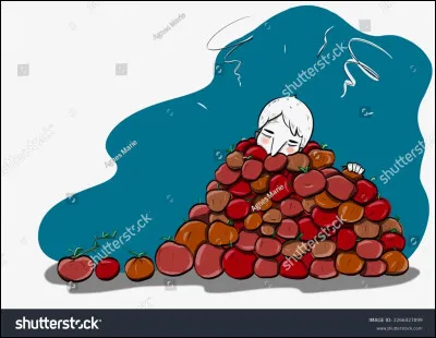 Quelle expression anglaise correspond à la française "tomber dans les pommes" ?