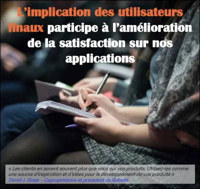 Comment les utilisateurs finaux sont-ils impliqu&eacute;s dans votre projet SI ?