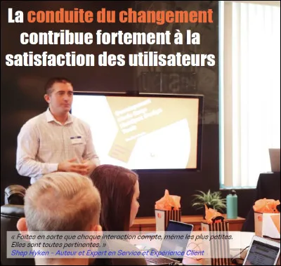 Comment pilotez-vous la conduite du changement sur votre p&eacute;rim&egrave;tre ?