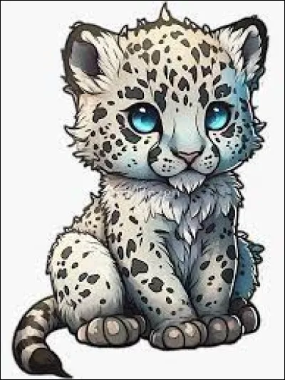 Pourquoi a-t-elle le pelage blanc ?