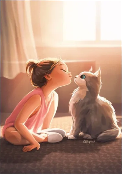 As-tu un animal ?Ou es-tu avec un animal ? (Il n'est pas oblig&eacute; que ce soit le tien.)