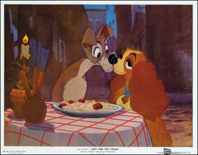 Dans quel genre de restaurant s'embrassent la Belle et le Clochard ?