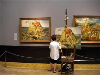 En Autriche, se trouve le Kunsthistorisches Museum. Quel artiste a la moiti de son oeuvre entrepose dans ce muse ?