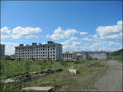 Combien d'habitant(s) compte la ville fantôme de Kadyktchan en Russie ?