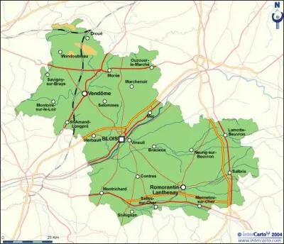 De quel dpartement Blois est- il le chef lieu ?