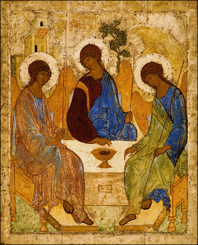 L'union des trois personnes divines : le Père, le Fils et le Saint-Esprit, c'est...