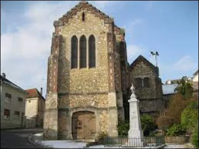 Voici l'&eacute;glise Saint-Nicolas, &agrave; Monthelon. Village de l'aire d'attraction Sparnacienne, il se situe en r&eacute;gion ...