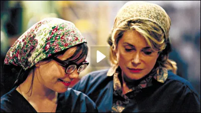 Avec quelle chanteuse partage-t-elle l'affiche du film "Dancer in the dark" ?