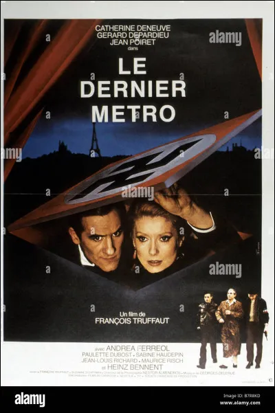 Qui est le réalisateur du film "Le Dernier Métro" pour lequel Catherine Deneuve reçoit le César de la meilleure actrice ?