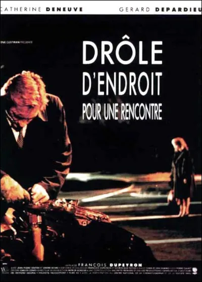 Qui est son partenaire à l'écran dans le film de François Dupeyron "Drôle d'endroit pour une rencontre" ?