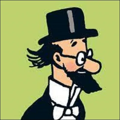 Dans ''Les Cigares du pharaon'', aventure de Tintin parue en 1934, comment se nomme l'égyptologue qui devient fou suite à une fléchette empoisonnée ?