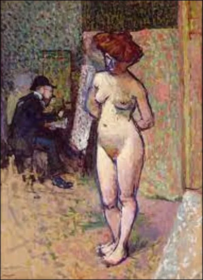 Quel fauviste a réalisé, en 1905, cette toile intitulée ''Matisse dans l'atelier de Manguin'' ?