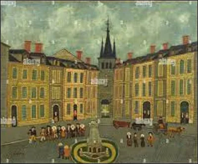 En 1925, quel naïf a exécuté cette toile intitulée ''Le Mariage'' ?