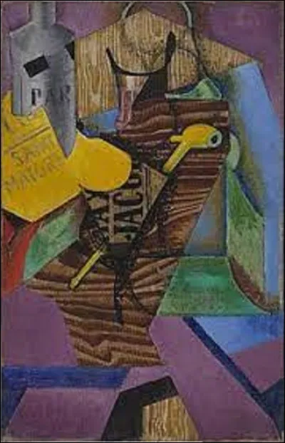 ''Nature morte au livre'' est une huile sur toile cubiste. Quel artiste a réalisé cette peinture en 1913 ?