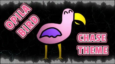 Lequel a un oiseau rose ?