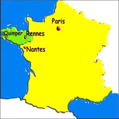 Quel dpartement ne fait pas partie de la Bretagne ( rgion administrative ) ?