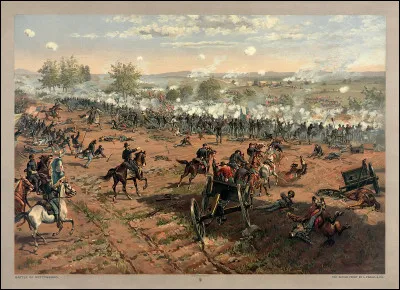 Ce 2 juillet, se déroule la bataille de Gettysburg, souvent considérée comme le tournant militaire de la guerre de Sécession : c'était en ...