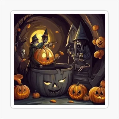 Quelle chasse est organisée traditionnellement lors de la fête d'Halloween ?