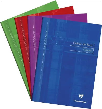 Ce sont des cahiers :