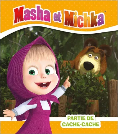 De quelle couleur est l'ours dans ''Masha et Michka'' ?