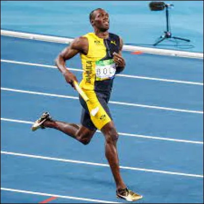 Le recordman du 100 mètres est, pour le moment, l'athlète Usain Bolt.