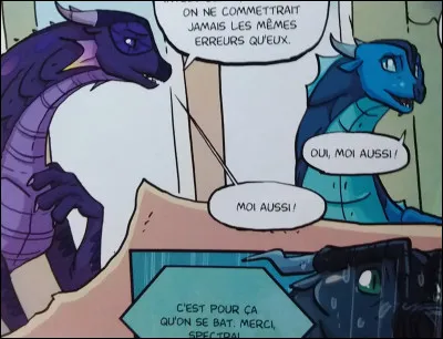 Dans la vision de Lune Claire, on voit des dragonnets (4). Qui sont-ils ?