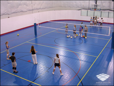Quelle est la hauteur dun filet de volley-ball lors des compétitions masculines ?