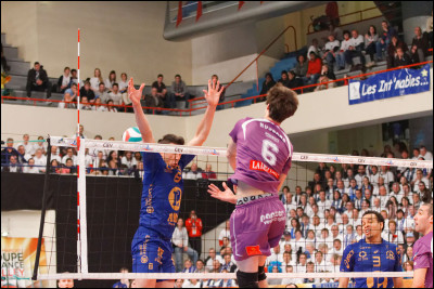 Combien de mètres de long mesure un terrain de volley-ball ?