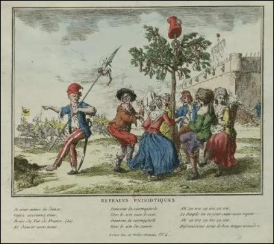 Complétez les paroles du chant révolutionnaire ''Ah ! ça ira, ça ira, ça ira'' : ''Ah ! ça ira, ça ira, ça ira, malgré les ...''