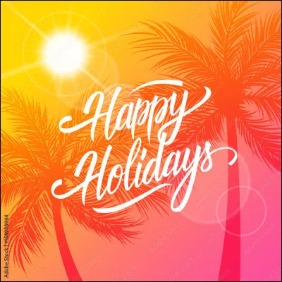 Ce jour se déroule pendant les vacances.