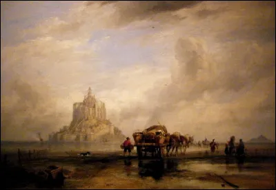 &Agrave; quel peintre anglais doit-on ce tableau intitul&eacute; ''Mont Saint-Michel, Normandie'' ?