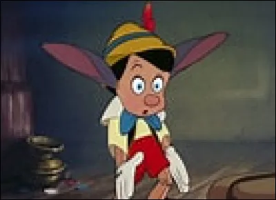 Pour quelle raison Pinocchio va-t-il se voir pousser des oreilles d'âne ?