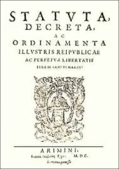 Quel État a la plus ancienne Constitution écrite au monde ? (Octobre 2023)