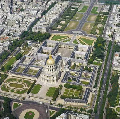 Qui a créé lhôtel des Invalides à Paris ?
