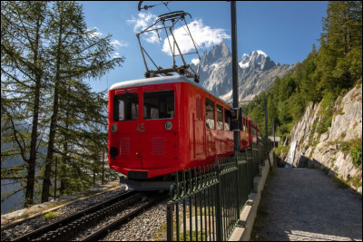 Quelle est la destination du célèbre train du Montenvers ?