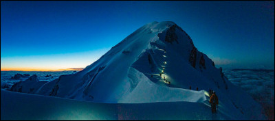 Qui a été le premier à gravir le mont Blanc en 1786 ?