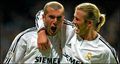 Durant quelles années David Beckham a-t-il joué pour le Real Madrid ?