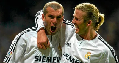 Durant quelles ann&eacute;es David Beckham a-t-il jou&eacute; pour le Real Madrid ?