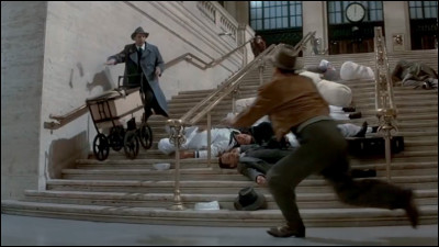 Dans quelle ville se trouve cette gare qui sert de décor au film ''Les Incorruptibles'' ?