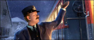 Quel acteur pr&ecirc;te ses traits au personnage du chef de train dans le film ''Le P&ocirc;le express'' ?
