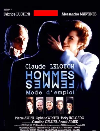 Quel homme politique joue dans "Hommes, femmes : Mode d'emploi" ?