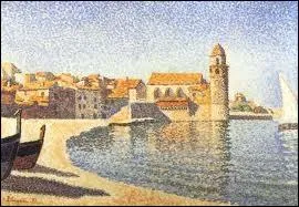 Quel port de pche, lieu de sjour de nombreux peintres a t reprsent par Paul Signac ?