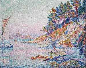A quel courant pictural peut-on rattacher Paul Signac qui a ralis 'La calanque' ?