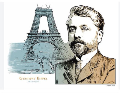 (1832-1923) Né Bonickhausen, Gustave Eiffel dit Eiffel est un ingénieur centralien et un grand industriel français. Sa mémoire est célébrée tout au long de cette année à l'occasion du centenaire de sa mort. Dans quelle ville de France est-il né ?