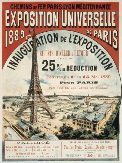 Qualifié de visionnaire, Gustave Eiffel propose ce projet fou de construire une tour temporaire de plus de 300 m de haut. Dans quel but précisément ?