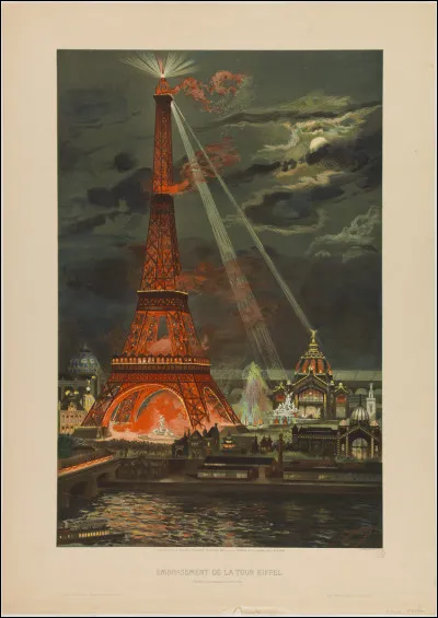 Celle qui est aussi appelée "La Dame de fer" a changé plusieurs fois de look depuis sa construction. Quelle était sa couleur lors de son inauguration en 1889 ?