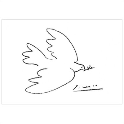 Quel pigeon blanc est devenu un symbole de la paix grâce à un tableau de Picasso  ?