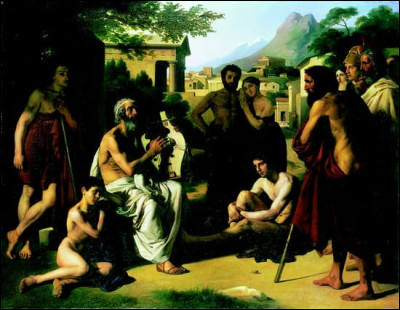 Selon plusieurs biographies antiques, de qui Homère serait-il le descendant ?